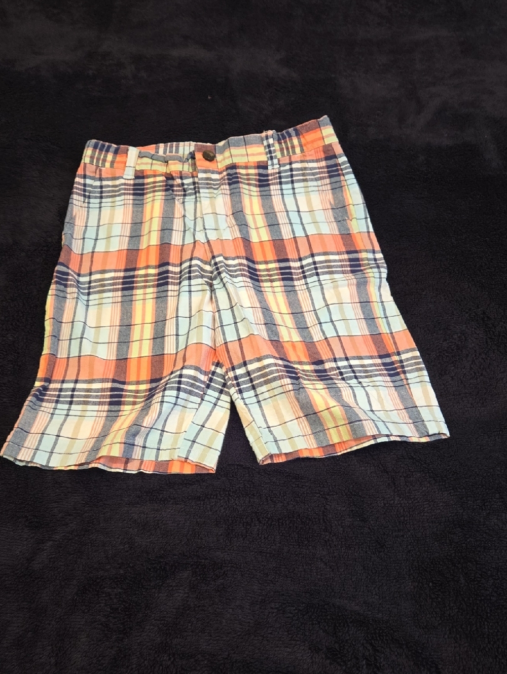 Janie and Jack Plaid Shorts
